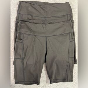 Women's Black Bike Shorts